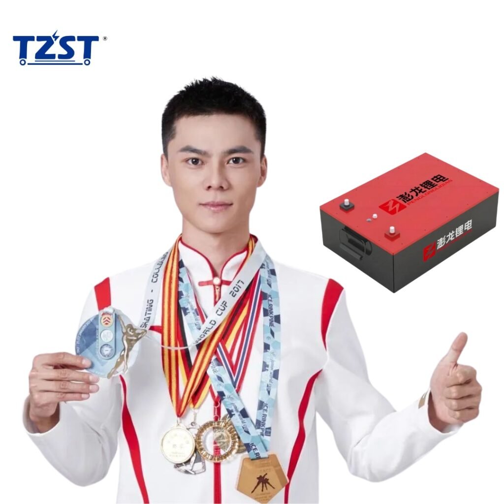 TZST: Champion Quality, Gold Performance — Jin Yanan, Youth Speed Skating World Champion, Endorses Our Brand.