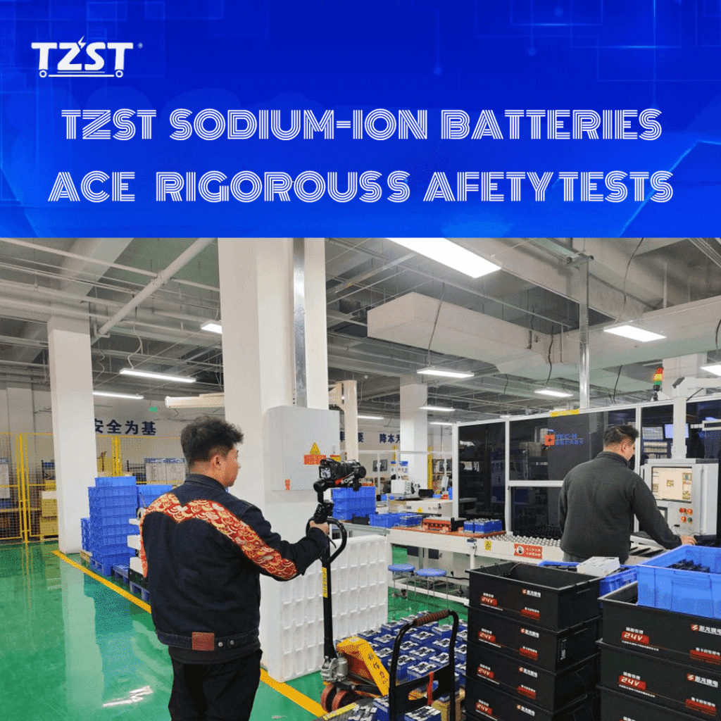 TZST Sodium-Ion Battery Rigorous Safety Testing in Simulation Lab, Demonstrating High Reliability for Global Market