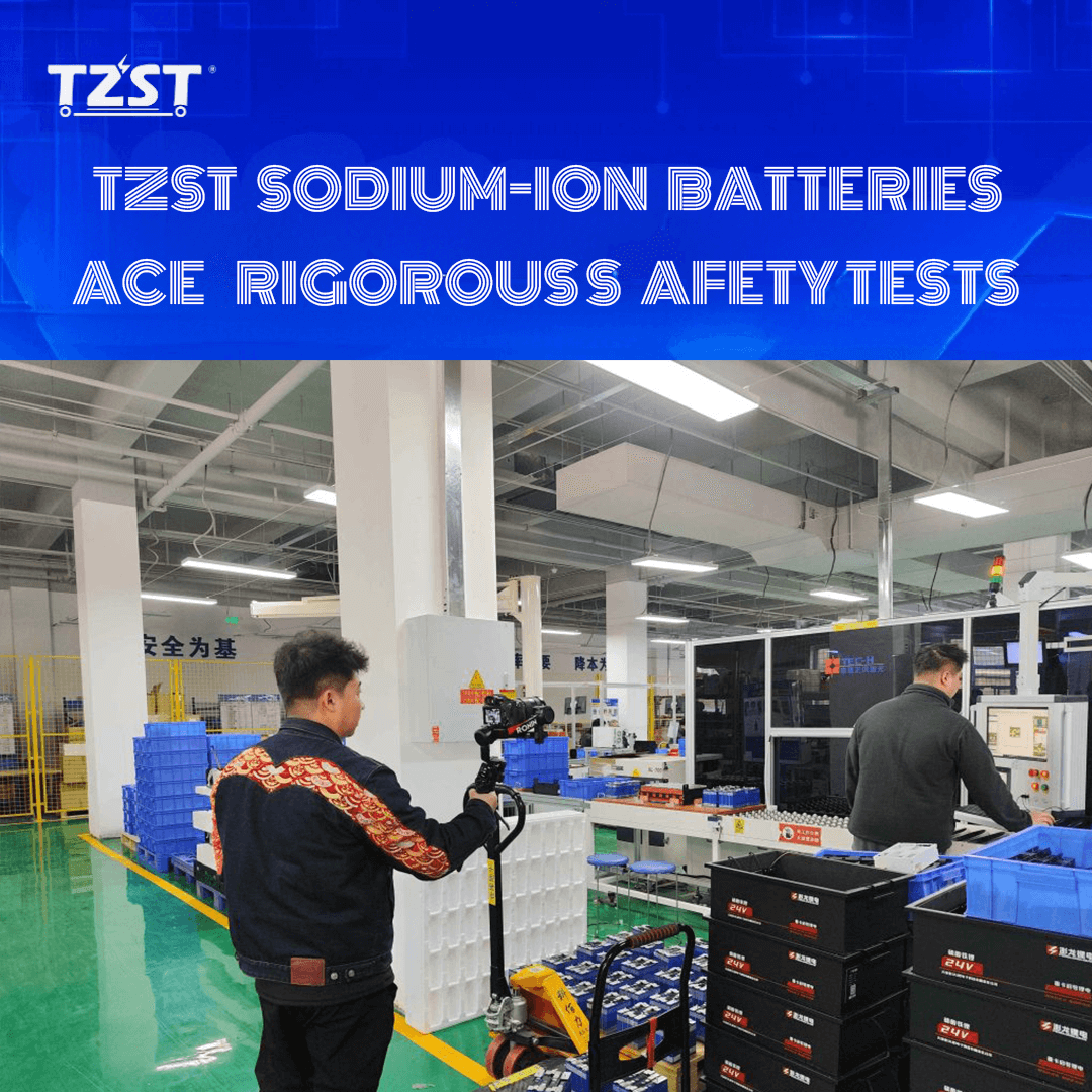 TZST Sodium-Ion Battery Rigorous Safety Testing in Simulation Lab, Demonstrating High Reliability for Global Market