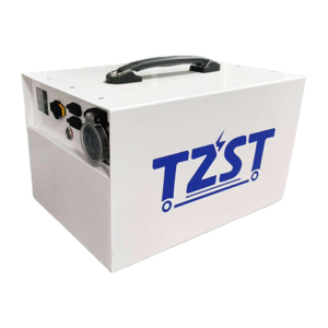 Portable power station PS-500W1K01, 500W AC output, 12V 100Ah capacity, 1.2kWh, designed for outdoor and emergency use.