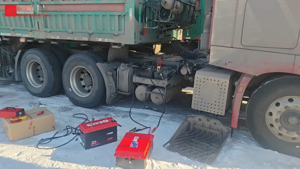 TZST Lithium Battery Enables Reliable Truck Cold Start in Winter