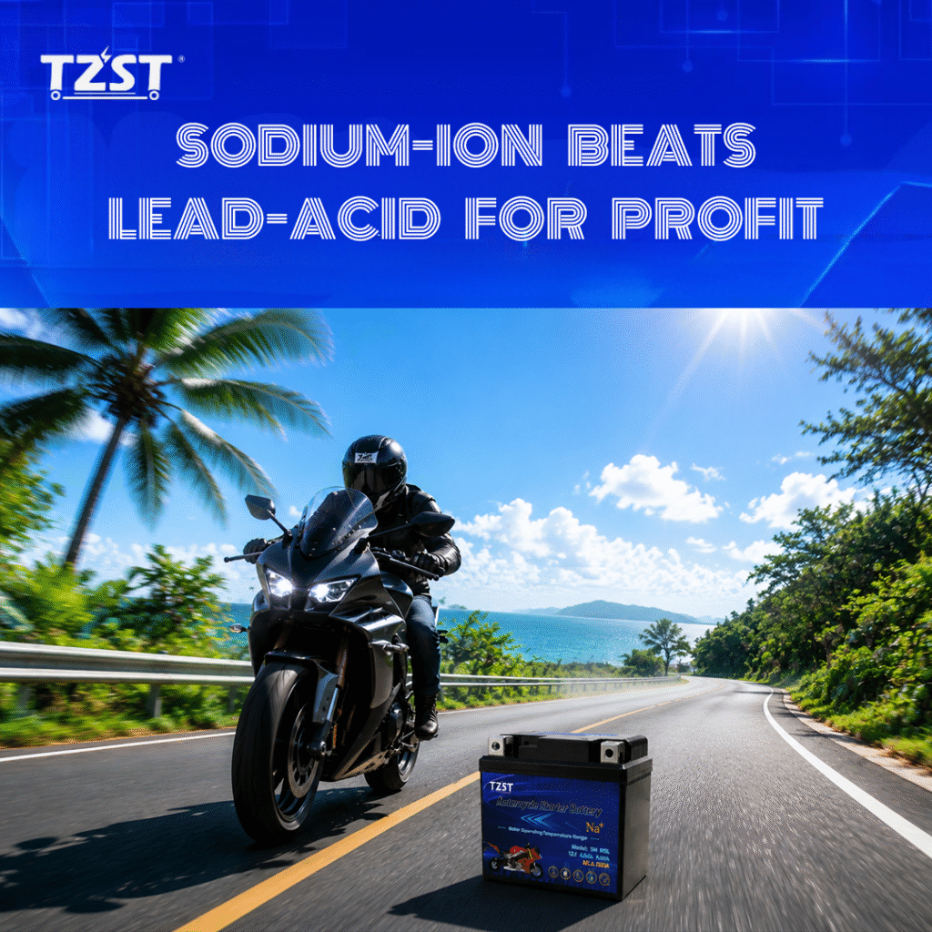 Sodium-ion Motorcycle Starter Battery