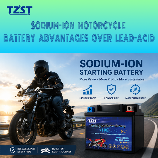 sodium-ion motorcycle battery advantages