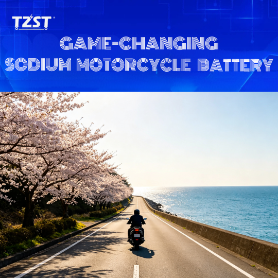 TZST sodium-ion motorcycle starter battery