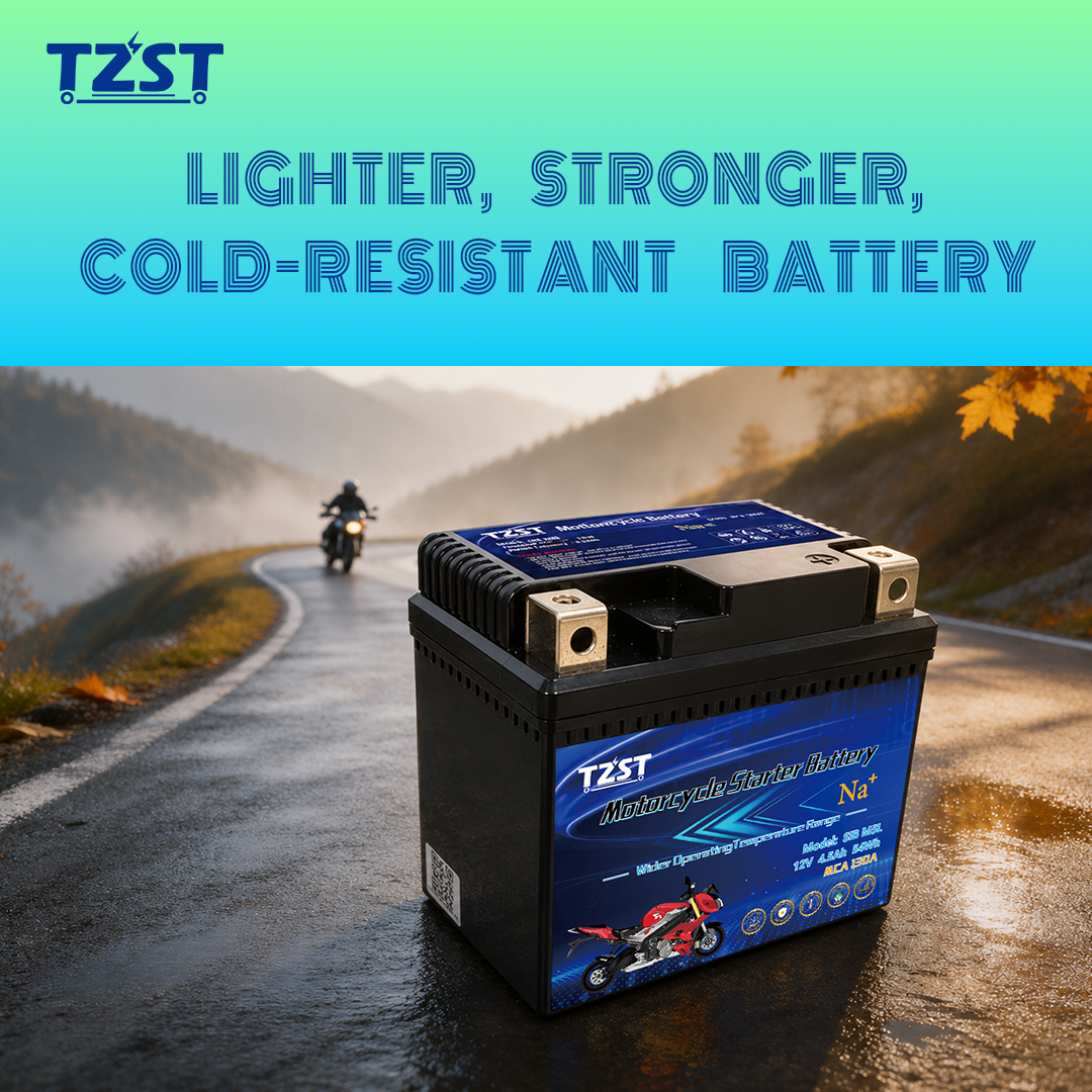 TZST sodium motorcycle starter batteries